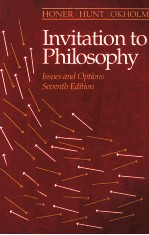 INVITATION TO PHILOSOPHY ISSUES AND OPTIONS SEVENTH EDITION