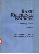 BASIC REFERENCE SOURCES A Self-Study Manual Third Edition