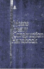 MEANS HEAVY CONSTRUCTION HANDBOOK