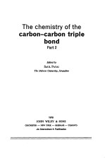 The chemistry of the carbon-carbon triple bond Part 2