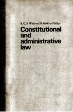 CONSTITUTIONAL AND ADMINISTRATIVE LAW NINTH EDITION