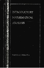 INTRODUCTORY MATHEMATICAL ANALYSIS