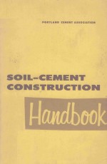 SOIL-CEMENT CONSTRUCTION HANDBOOK