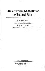 The Chemical Constitution of Natural Fats