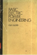 BASIC ELECTRIC POWER ENGINEERING