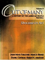 OUT OF MANY A HISTORY OF THE AMERICAN PEOPLE THIRD EDITION VOLUME II