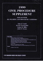 1999 CIVIL PROCEDURE SUPPLEMENT