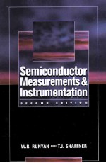 SEMICONDUCTOR MEASUREMENTS AND INSTRUMENTATION SECOND EDITION