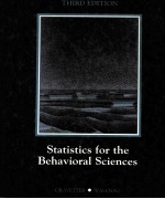 STATISTICS FOR THE BEHAVIORAL THIRD EDITION