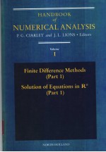 HANDBOOK OF NUMERICAL ANALYSIS Volume Ⅰ