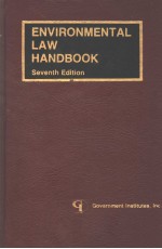 ENVIRONMENTAL LAW HANDBOOK