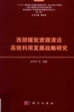 西部煤炭资源清洁高效利用发展战略研究