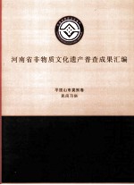 河南省非物质文化遗产普查成果汇编  平顶山市类别卷  民间习俗  3