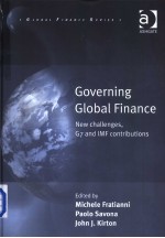 Governing Global Finance New challenges