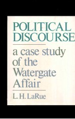 POLITICAL DISCOURSE:A CASE STUDY OF THE WATERGATE AFFAIR