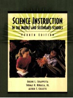 SCIENCE INSTRUCTION IN THE MIDDLE AND SECONDARY SCHOOLS FOURTH EDITION