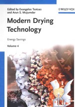 MODERN DRYING TECHNOLOGY VOLUME 4：ENERGY SAVINGS