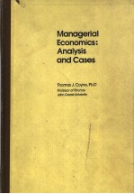 Managerial Economics:Analysis and Cases (Fifth Edition)