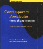 Contemporary Precalculus  through applications