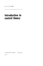 Introduction to control theory