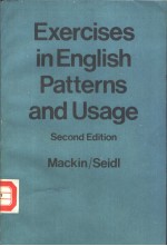 EXERCISES IN ENGLISH PATTERNS AND USAGE