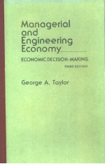 Managerial and Engineering Economy