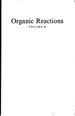 Organic Reactions VOLUME 35