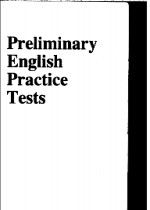 Preliminary English Practice Tests