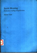 INSIDE MEANING PROFICIENCY READING COMPREHENSION