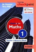 CHECKPOINT MATHS  TEACHER'S RESOURCE BOOK  1  NEW EDITION