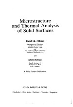 Microstructure and Thermal Analysis of Solid Surfaces