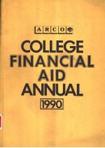 COLLEGE FINANCIAL AID ANNUAL 1990