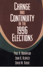 CHANGE AND CONTINUITY IN THE 1996 ELECTIONS