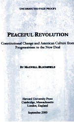 PEACEFUL REVOLUTION