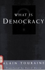 WHAT IS DEMOCRACY?