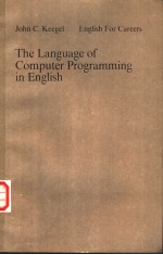 The Language of Computer Programming in English