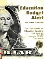 EDUCATION BUDGET ALERT FOR FISCAL YEAR 2000