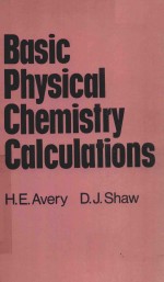 BASIC PHYSICAL CHEMISTRY CALCULATIONS