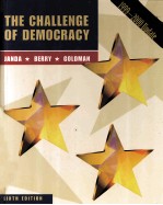 THE CHALLENGE OF DEMOCRACY:GOVERNMENT IN AMERICA 1999-2000 UPDATE SIXTH EDITION