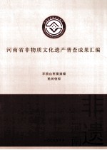 河南省非物质文化遗产普查成果汇编  平顶山市类别卷  民间信仰  2