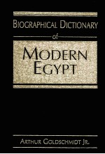 BIOGRAPHICAL DICTIONARY OF MODERN EGYPT