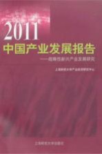 2011中国产业发展报告  战略性新兴产业发展研究