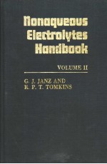 Nonaqueous Electrolytes Handbook Volume Ⅱ