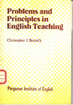 Problems and Principles in English Teaching