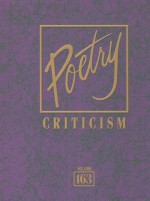 poetry criticism  volume 163