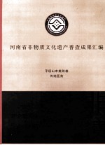 河南省非物质文化遗产普查成果汇编  平顶山市类别卷  传统医药  6