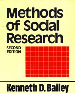 METHODS OF SOCIAL RESEARCH SECOND EDITION