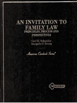 AN INVITATION TO FAMILY LAW PRINCIPLES