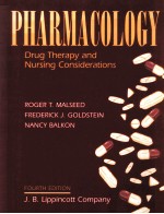 PHARMACOLOGY:DRUG THERAPY AND NURSING CONSIDERATIONS FOURTH EDITION