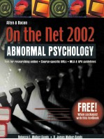 ABNORMAL PSYCHOLOGY ON THE NET 2002 EDITION